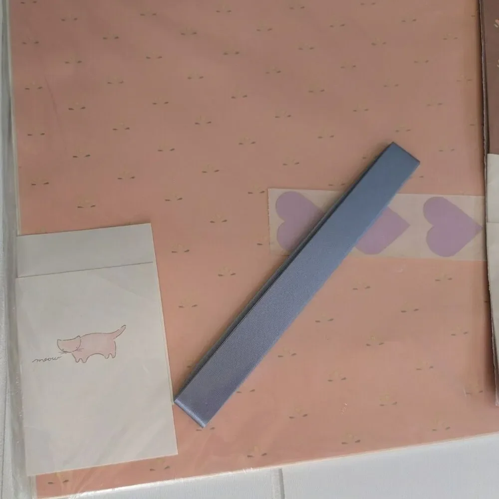 Vtg Michel & Co Gift Wrap - 3 Packs - with ribbons, stickers, notecards - NOS